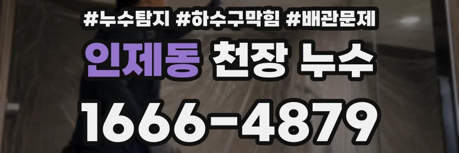 인제동 천장 누수