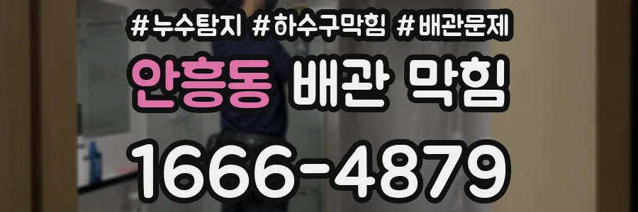 안흥동 배관 막힘