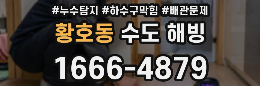 황호동 수도 해빙