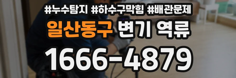 일산동구 변기 역류