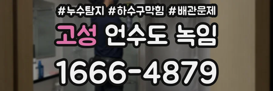 고성 언수도 녹임