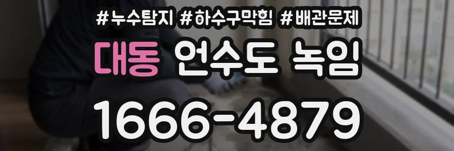 대동 언수도 녹임