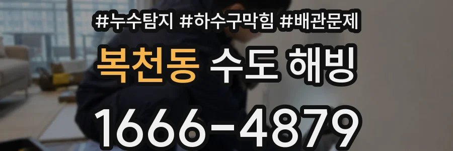 복천동 수도 해빙