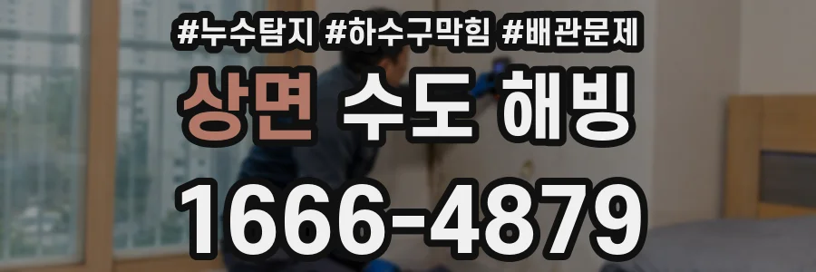 상면 수도 해빙