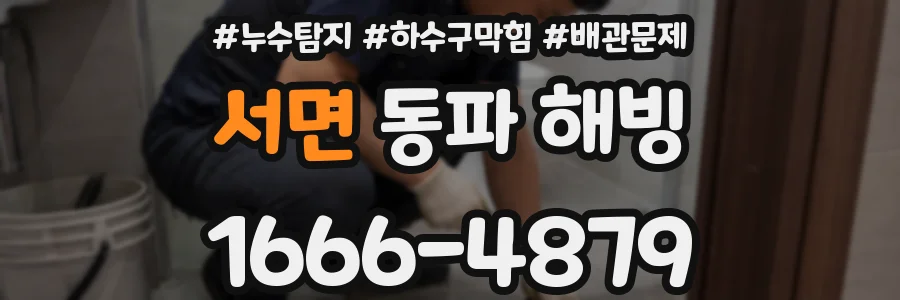 서면 동파 해빙