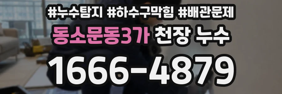 동소문동3가 천장 누수