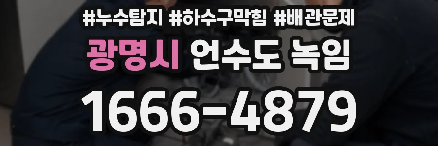 광명시 언수도 녹임