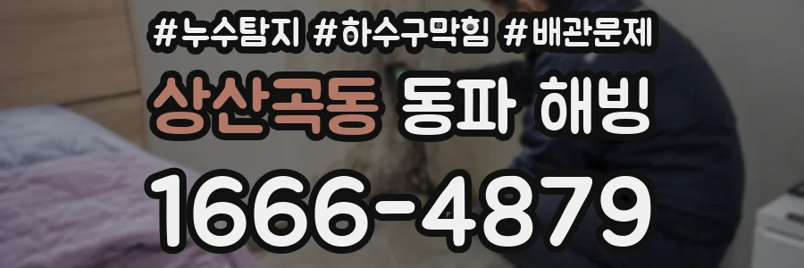 상산곡동 동파 해빙