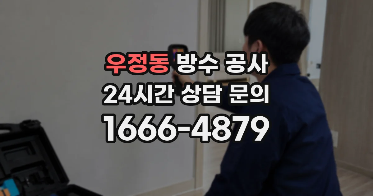 우정동 방수 공사