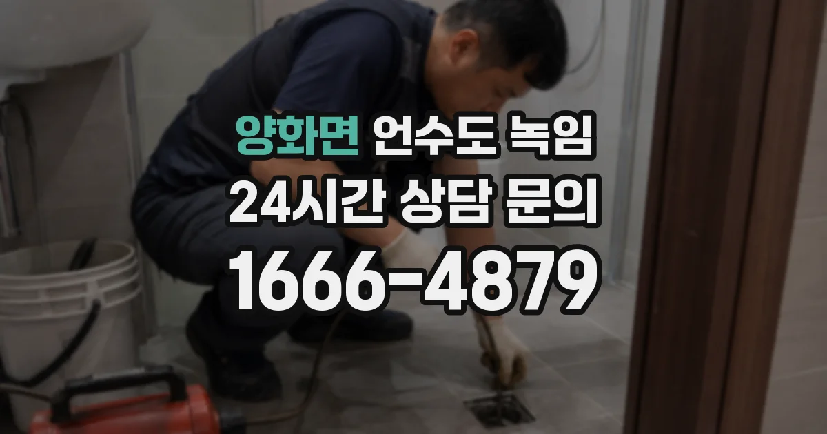 양화면 언수도 녹임