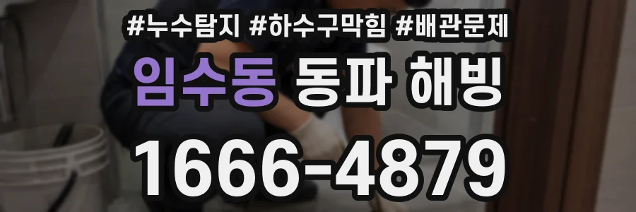 임수동 동파 해빙