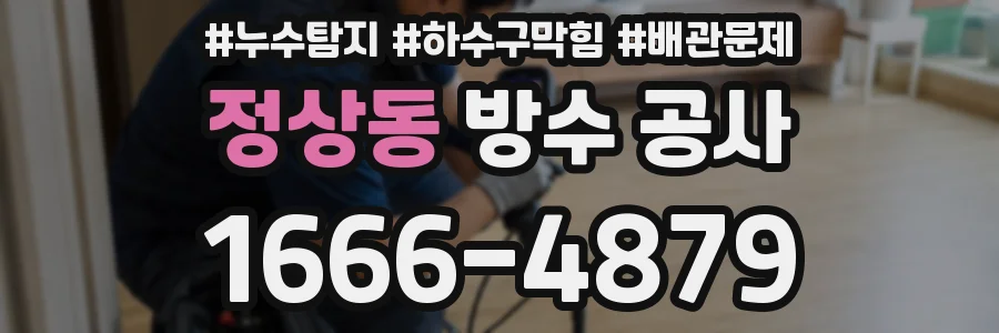 정상동 방수 공사