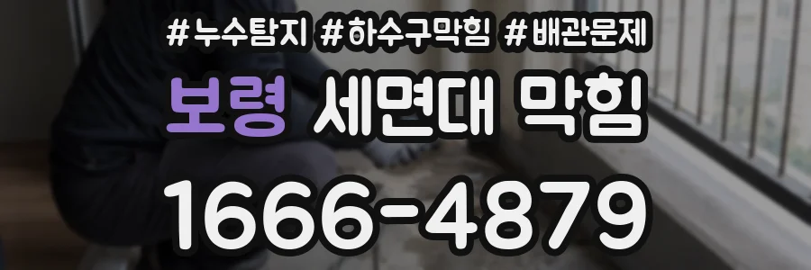 보령 세면대 막힘