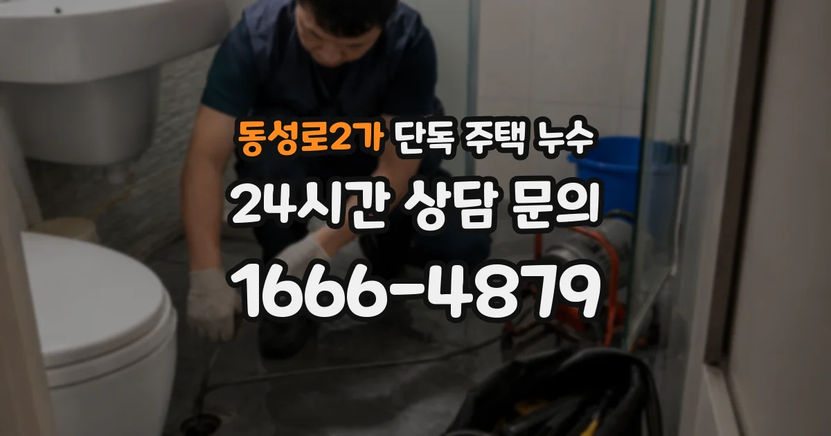 동성로2가 단독 주택 누수
