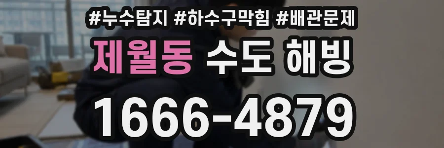 제월동 수도 해빙