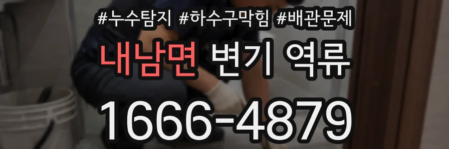 내남면 변기 역류