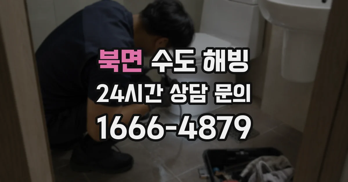 북면 수도 해빙