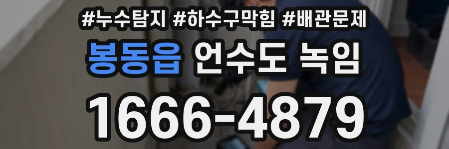 봉동읍 언수도 녹임