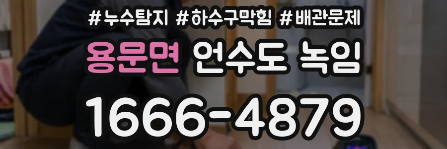 용문면 언수도 녹임