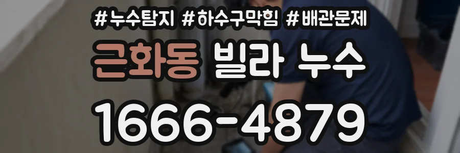 근화동 빌라 누수
