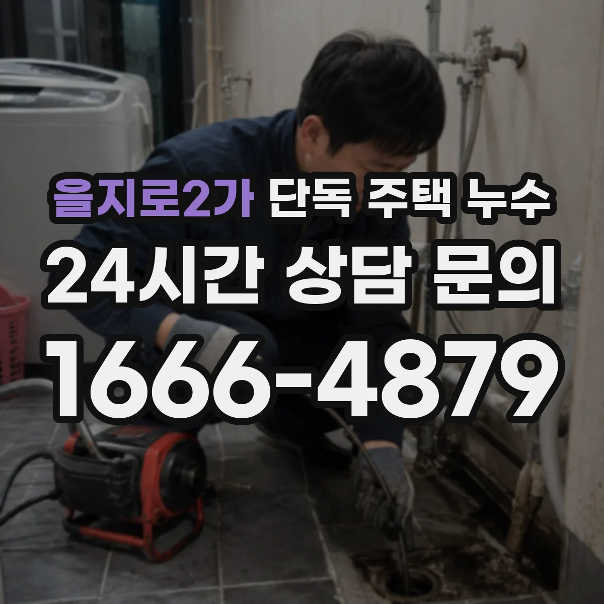 을지로2가 단독 주택 누수