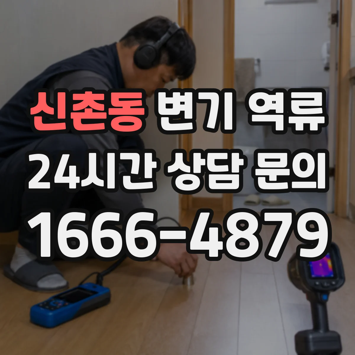신촌동 변기 역류