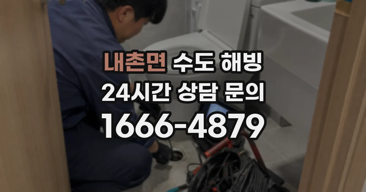 내촌면 수도 해빙