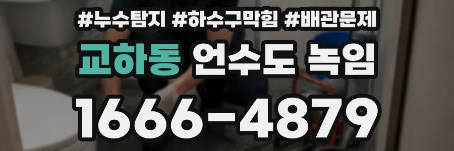 교하동 언수도 녹임