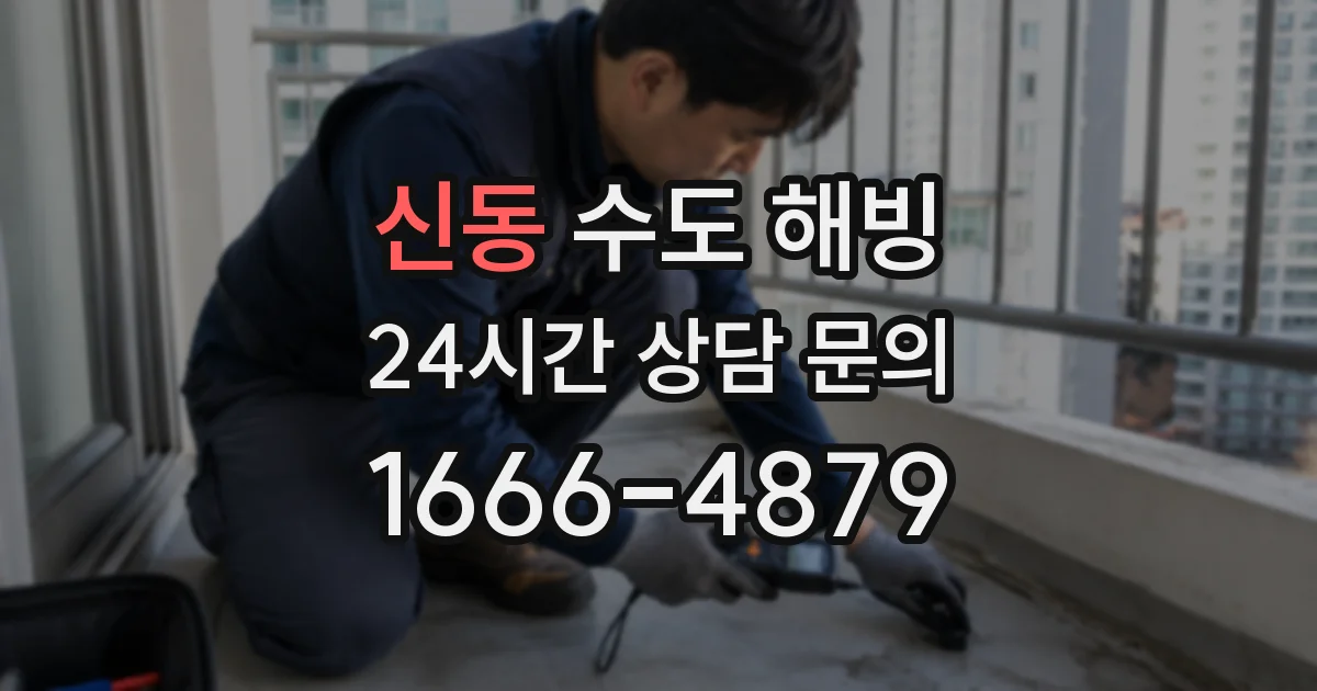 신동 수도 해빙