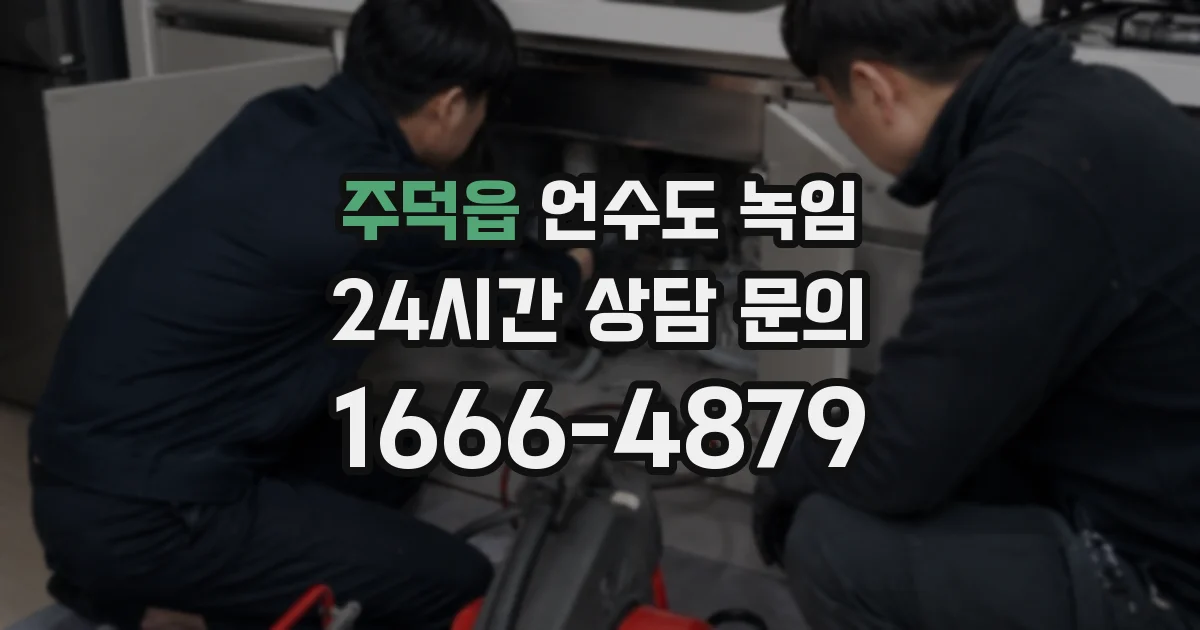 주덕읍 언수도 녹임