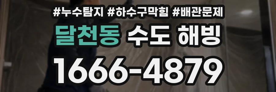달천동 수도 해빙