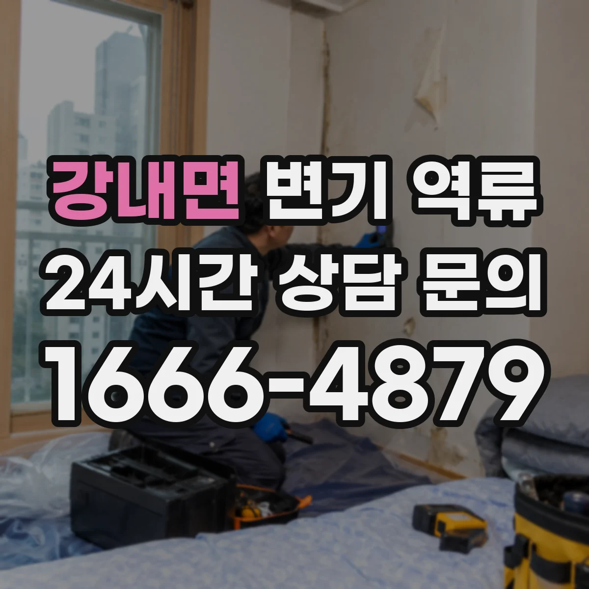 강내면 변기 역류