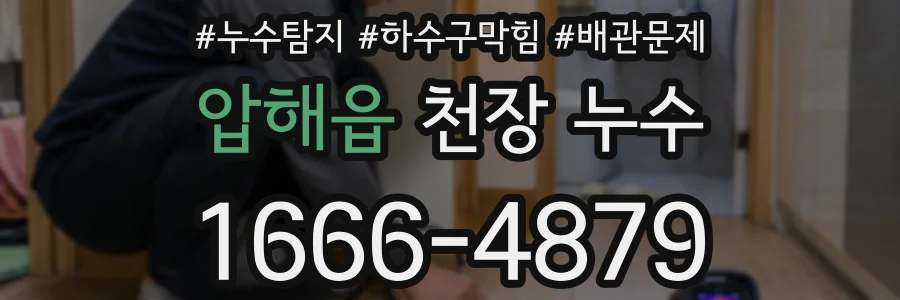 압해읍 천장 누수