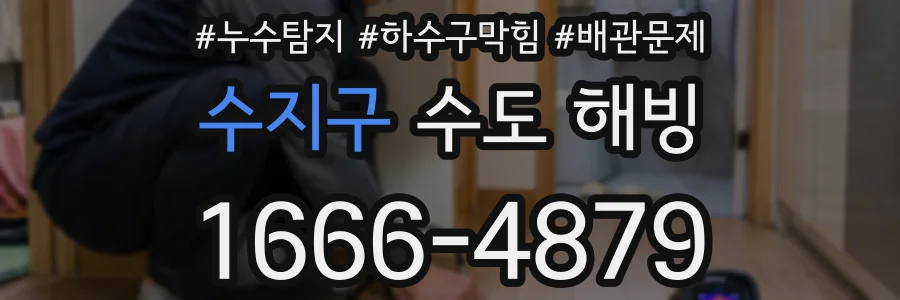 수지구 수도 해빙