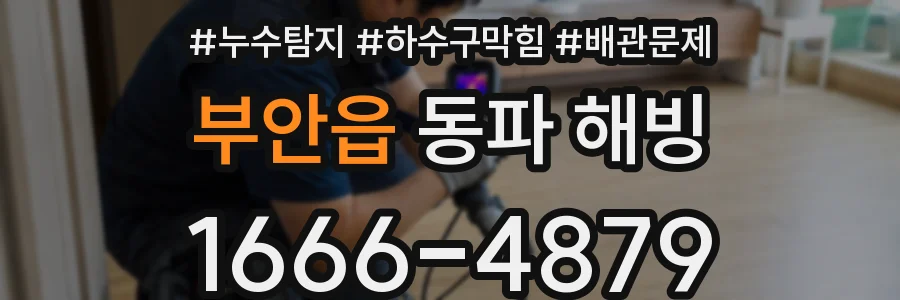 부안읍 동파 해빙