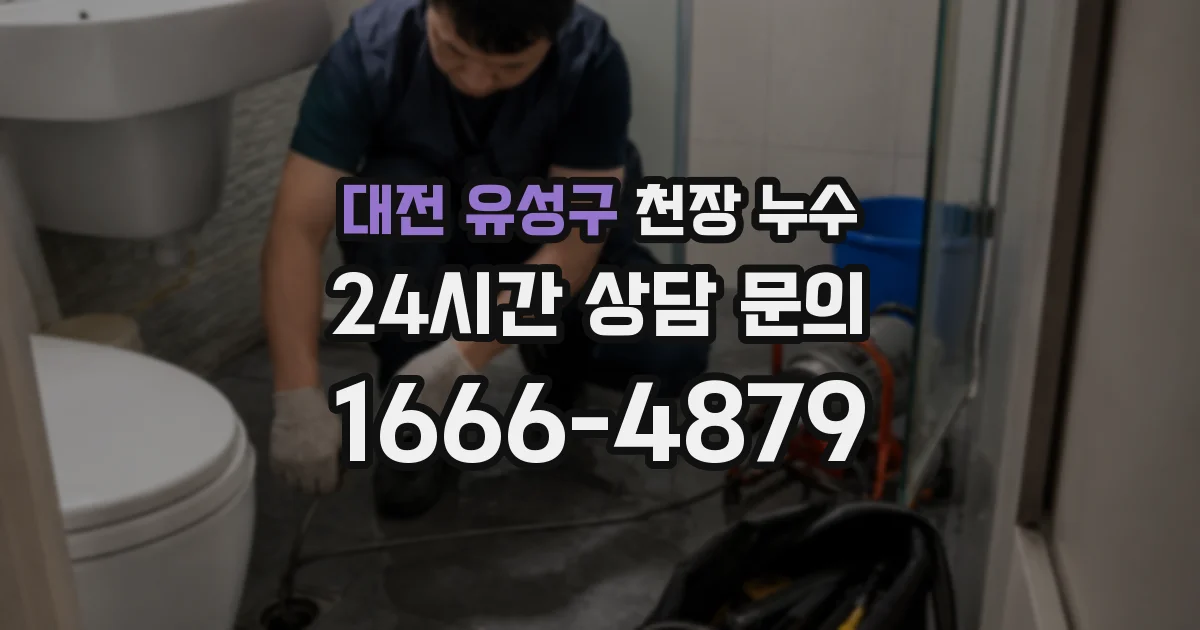 대전 유성구 천장 누수