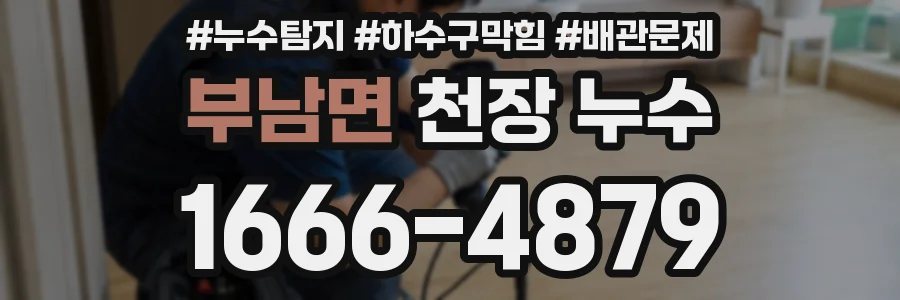 부남면 천장 누수
