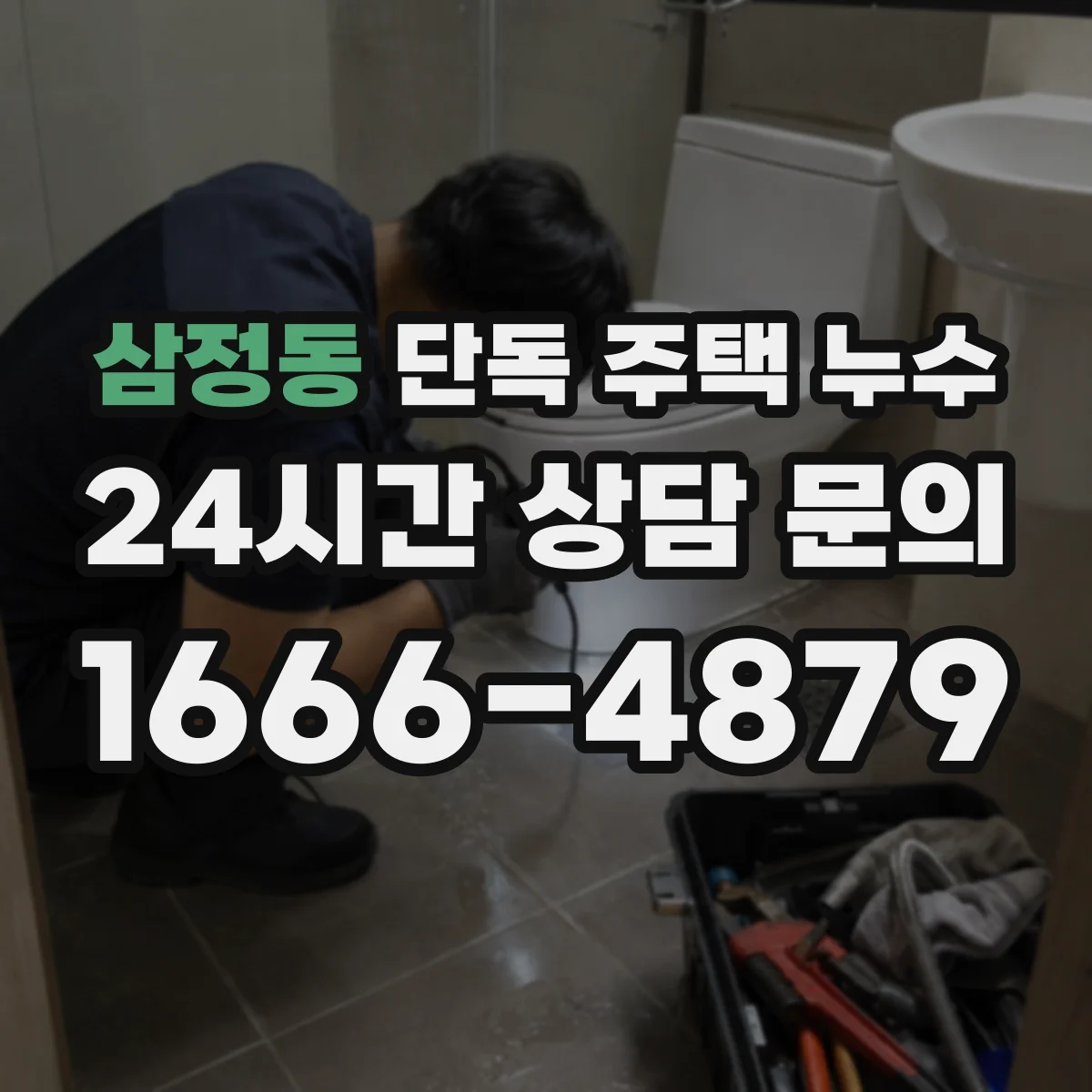 삼정동 단독 주택 누수
