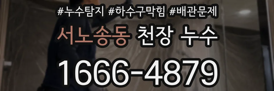 서노송동 천장 누수