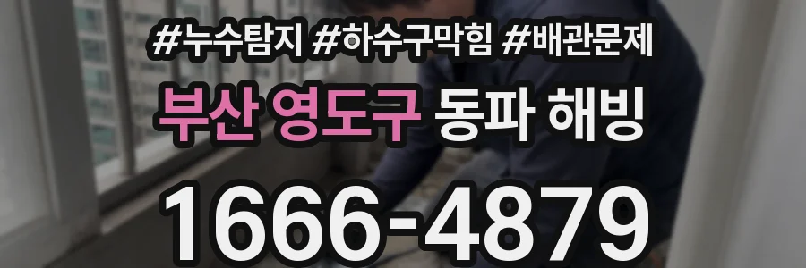 부산 영도구 동파 해빙