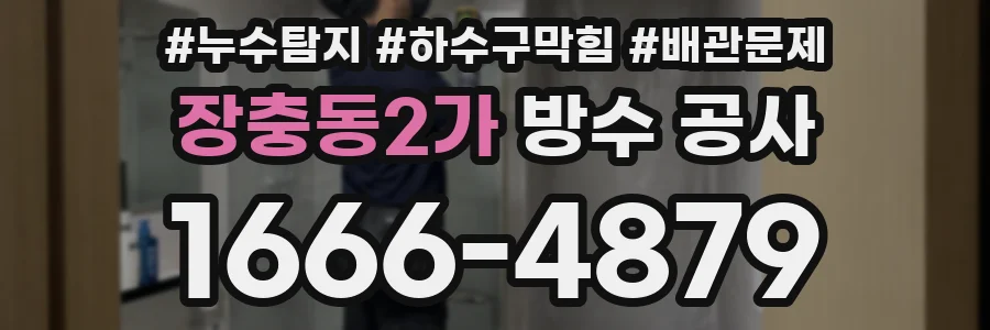 장충동2가 방수 공사