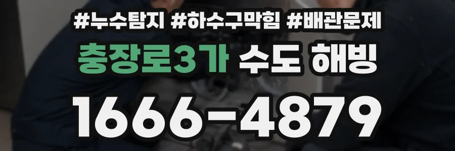 충장로3가 수도 해빙