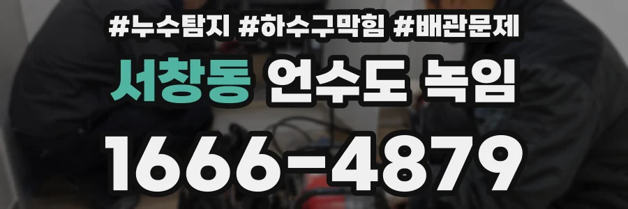 서창동 언수도 녹임