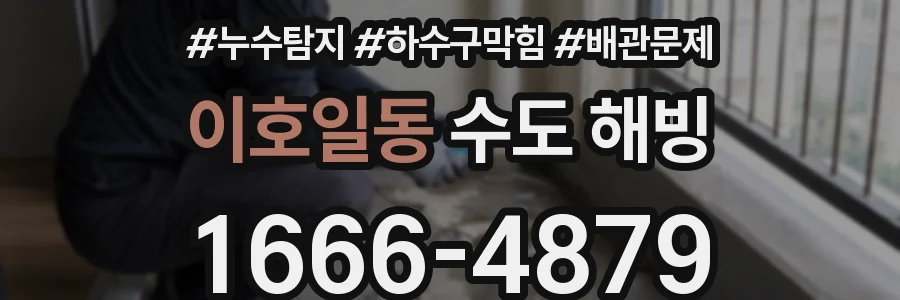 이호일동 수도 해빙