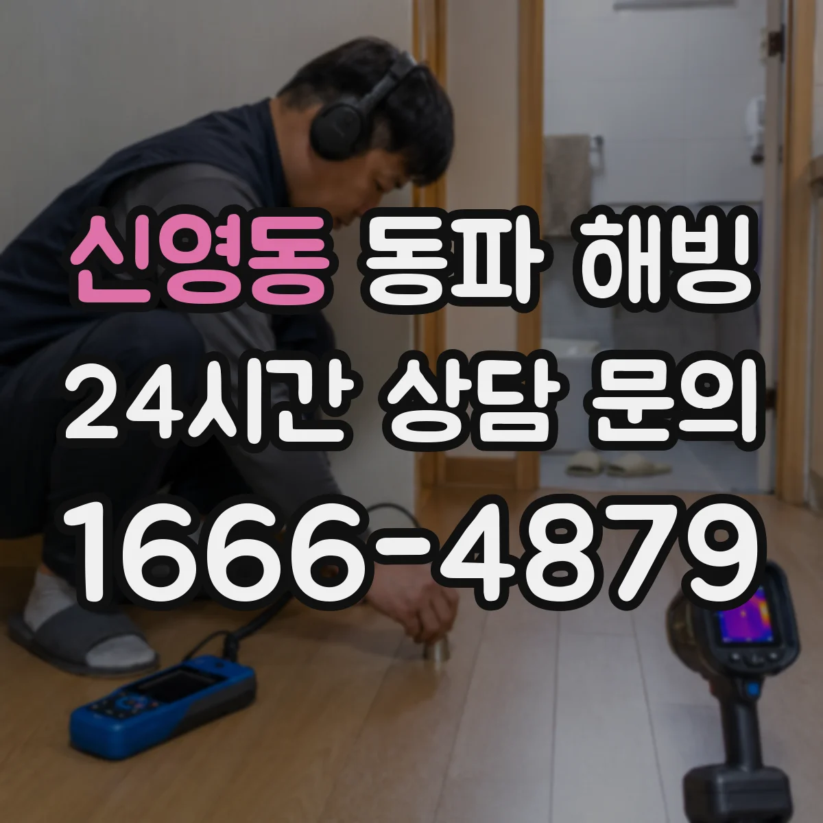 신영동 동파 해빙