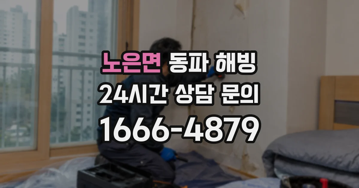 노은면 동파 해빙