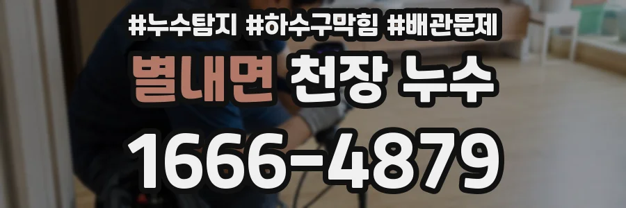 별내면 천장 누수