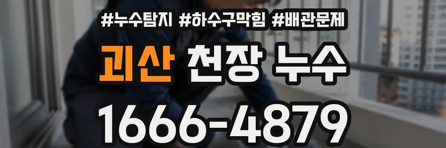 괴산 천장 누수