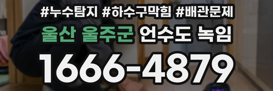 울산 울주군 언수도 녹임