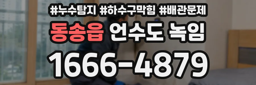 동송읍 언수도 녹임